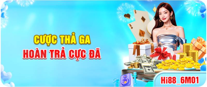 Khuyến Mãi Hi88 – Săn Thưởng Lớn Với Nhiều Chương Trình Hấp Dẫn 5 Hoàn trả cực đại – Quay lại vốn dễ dàng hơn bạn nghĩ