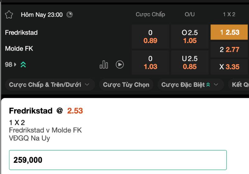 Kinh nghiệm bắt kèo 1x2 hiệu quả từ dân chơi lâu năm