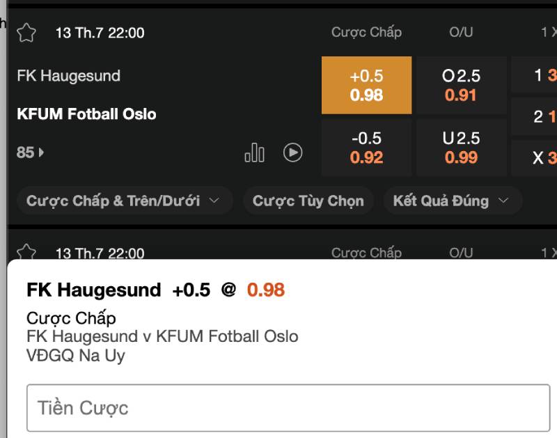 Lý do kèo chấp nửa trái luôn được giới cá cược ưa chuộng