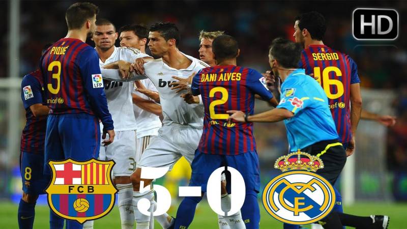 Trận siêu kinh điển: Real Madrid vs Barcelona 